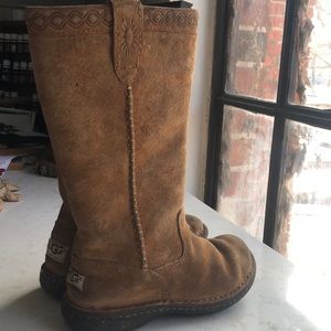 UGG Tall boots with rubber soles